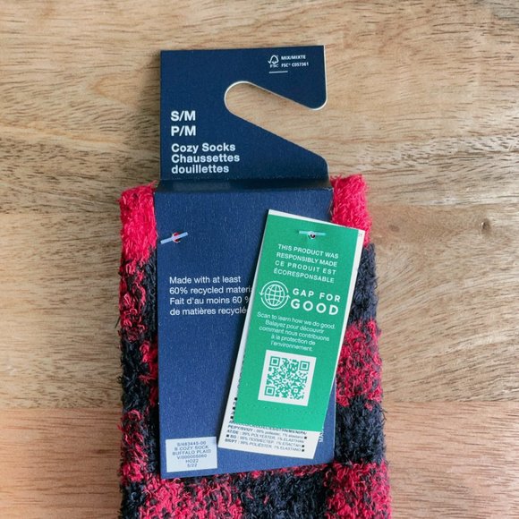 Gap cozy crew socks S/M unisex - Picture 5 of 7